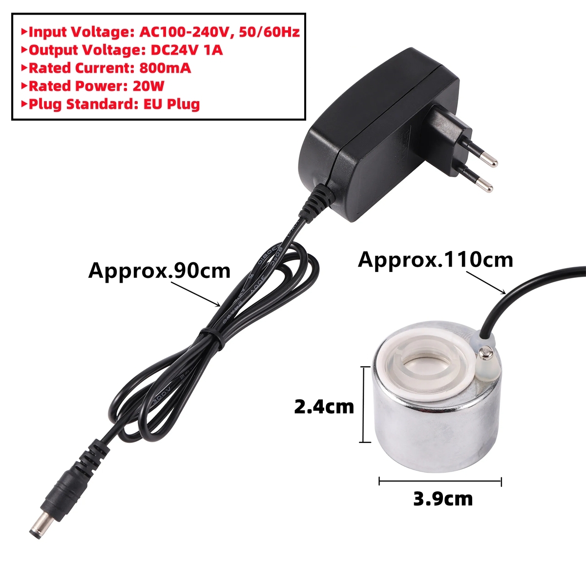 ถังปลาบ่อปลาภูมิทัศน์ Ultrason - Terrarium Fogger Ultrasonic บทวิจารณ์และราคา